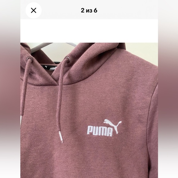 Puma women’s Plum Pullover Hoodie size M - Picture 2 of 6